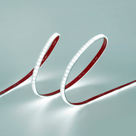 TIRA LED ADHESIVA 6.400 K 8 W/m 100 lm/W 24 V DC IP65,  5 m x 10 mm LUZ FRIA