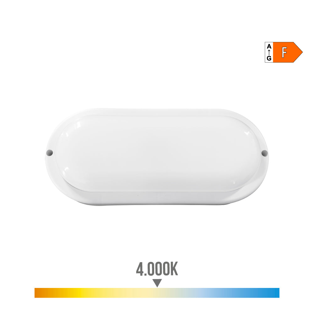 APLIQUE LED OVAL 18 W 1820 lm 4.000 K 10,2 x 4,5 x 23 cm