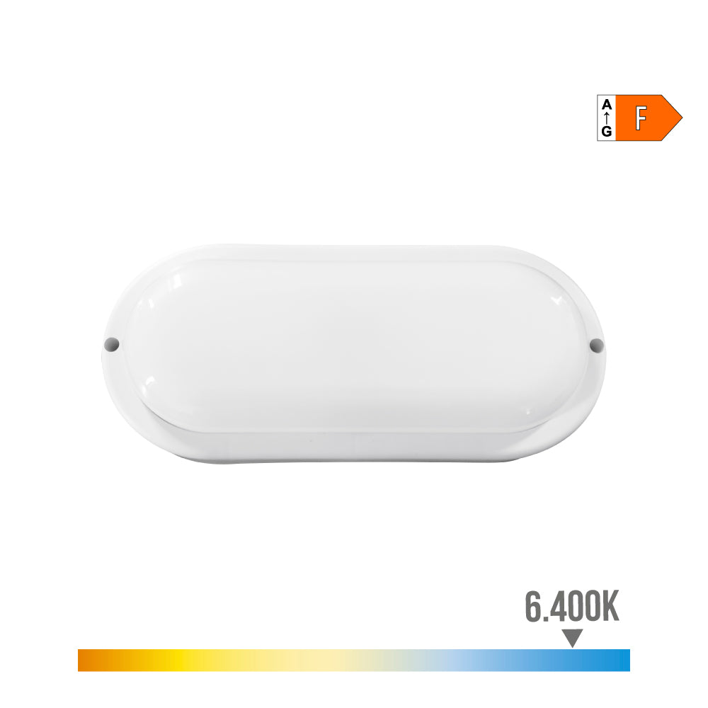 APLIQUE LED OVAL 18 W 1820 lm 6400 K 10,2 x 4,5 x 23 cm