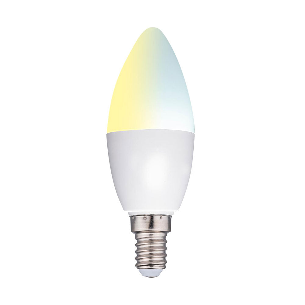 BOMBILLA INTELIGENTE VELA E14 4.9 w 470 lm 2700-6500 k LUZ BLANCA
