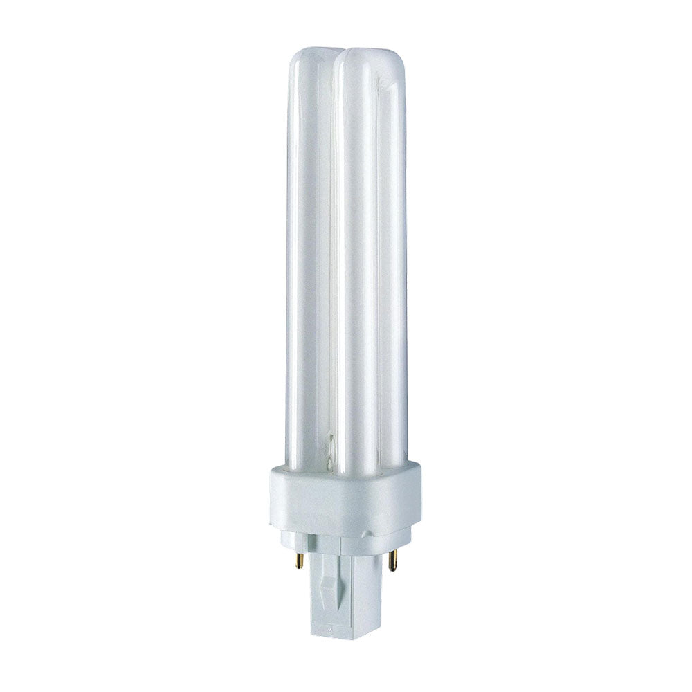 BOMBILLA BAJO CONSUMO G24d-1 2-PINS 13 W 870 lm PL-C 6500 K LUZ FRIA 136 x 35 mm