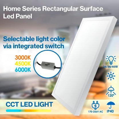 M Ledme - Panel Led de Superficie Rectangular