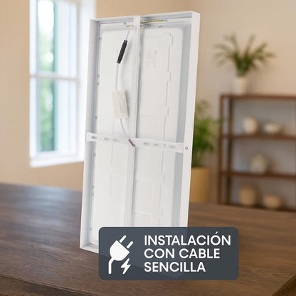 M Ledme - Panel Led de Superficie Rectangular