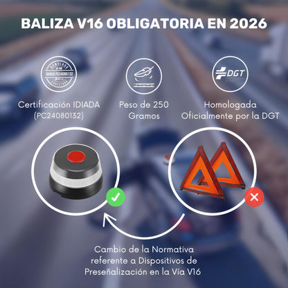 S21 Señalización Luz de Emergencia Coche Homologada DGT
