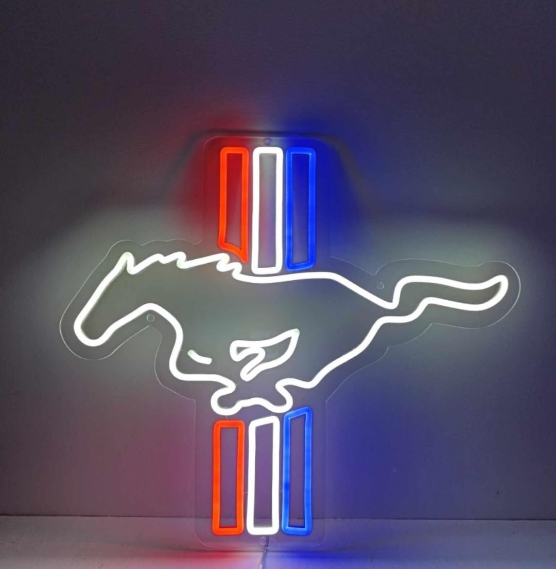 Cartel LED de Neón, Diseño Decorativo Iluminado, Multicolor, Luz de Pared para Sala de Estar