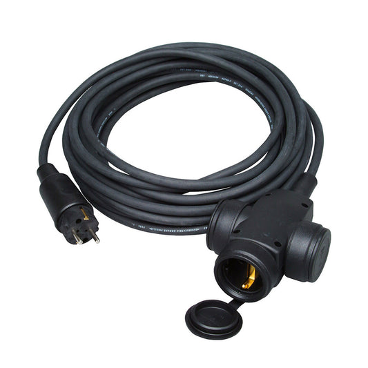 TRIPLE AEREO BIPOLAR H07RN-F 3G1,5mm² CON CLAVIJA,  10M. KOPP