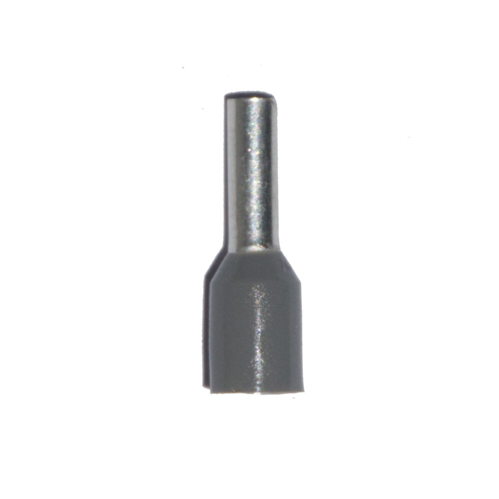 PUNTERA AISLADA 02,50 mm², GRIS, 100 uds