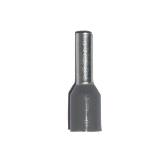 PUNTERA AISLADA 02,50 mm², GRIS, 100 uds