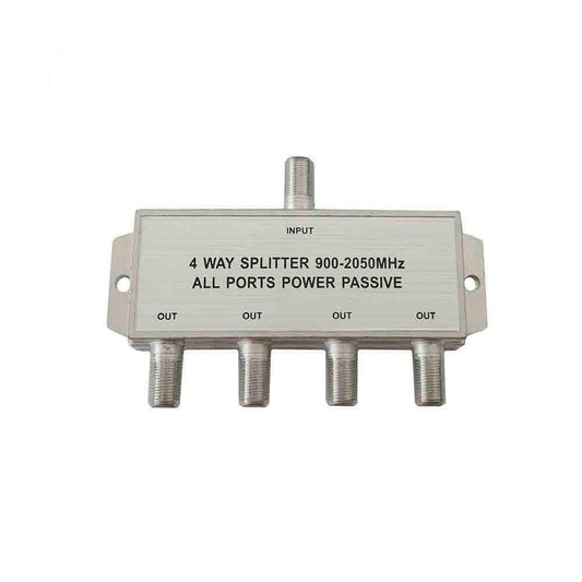 SEPARADOR/SAT 4 VIAS 900-2050 Mhz SOLO PARABÓLICA (RETRACTILADO)