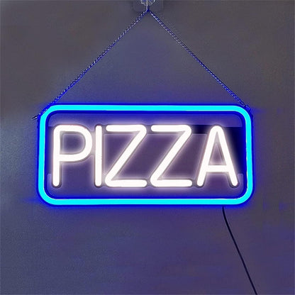 Letrero luminoso Letrero de neón con luz PIZZA