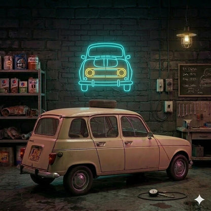 Letrero Luminoso de Neón LED, Diseño inspirado en el Clásico