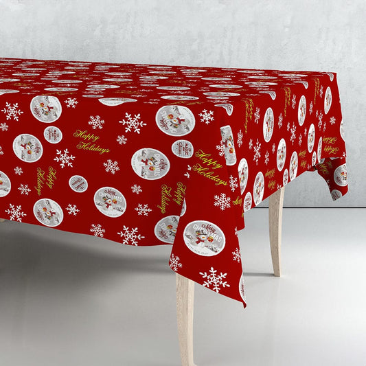 ROLLO DE HULE DECORACIÓN DE NAVIDAD 140 cm x 25 m