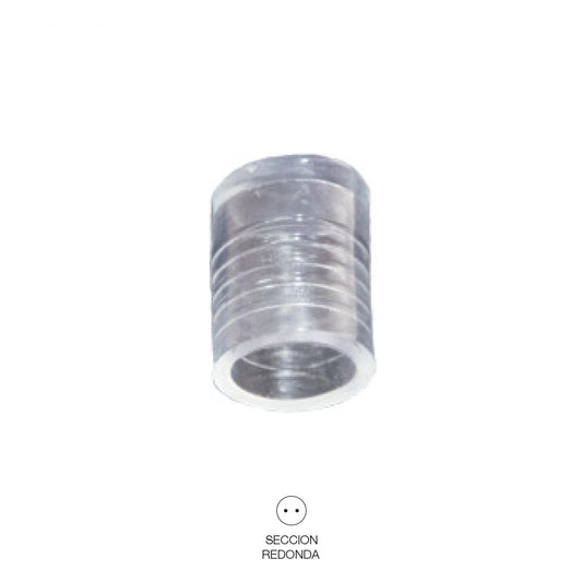 TERMINAL DE PROTECCION TUBO FLEXILUX/FLEXILED 17 x 15 mm