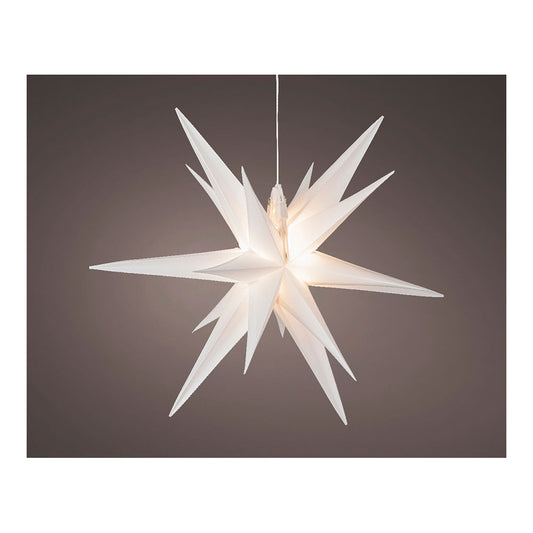 FIGURA LED ESTRELLA ROJA 6 LEDS EXTERIOR Ø40 x 40 cm