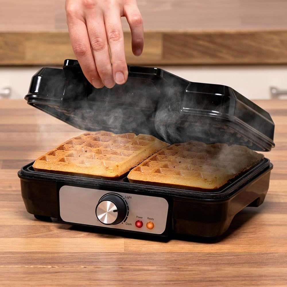 MÁQUINA DE GOFRES 1000 W