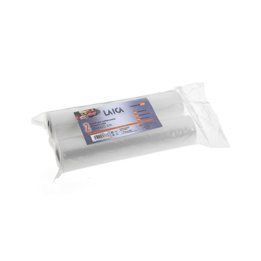 ROLLOS DE CONSERVACION AL VACIO 28 x 600 cm, 2 uds