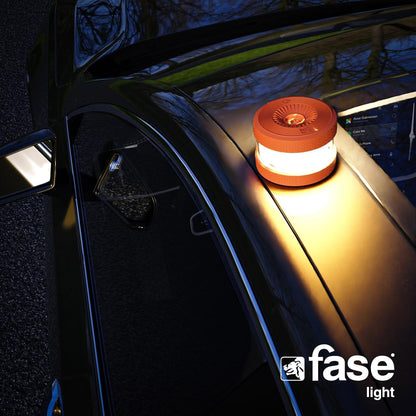 FASE Luz Emergencia Coche Homologado DGT - baliza v16 homologada DGT con geolocalizador - Proporciona Geolocalización Exacta a la DGT - FASELIGHT IoT