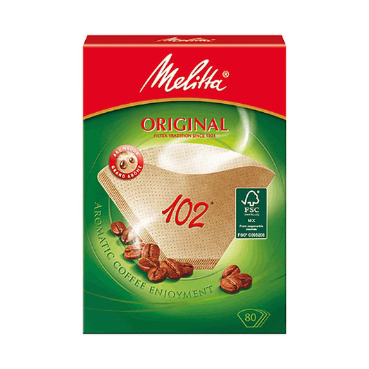 FILTRO CAFÉ ORIGINAL 102, 80 uds