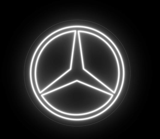 Luz LED de Neón para Logo de Coche, Iluminación Decorativa para Automóvil