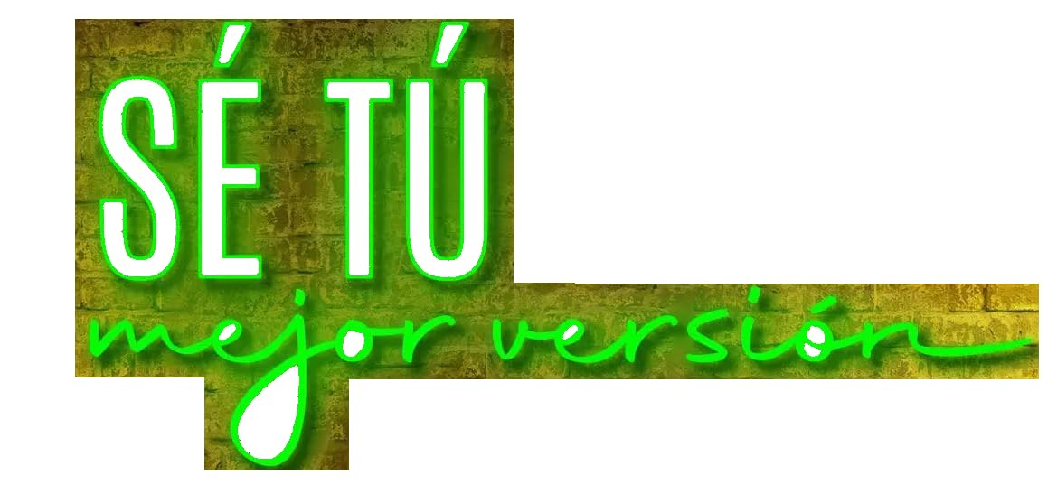 ¡Crea una decoración original y única con nuestro letrero de neón LED «Sé Tú Mejor Versión»!