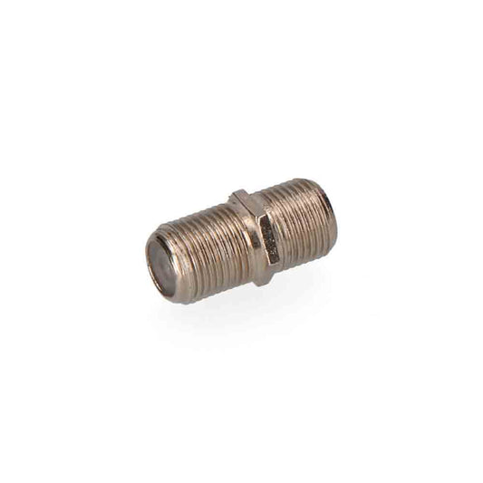 CONECTOR EMPALMADOR "F" MACHO-MACHO PARABOLICA ENVASADO EDM
