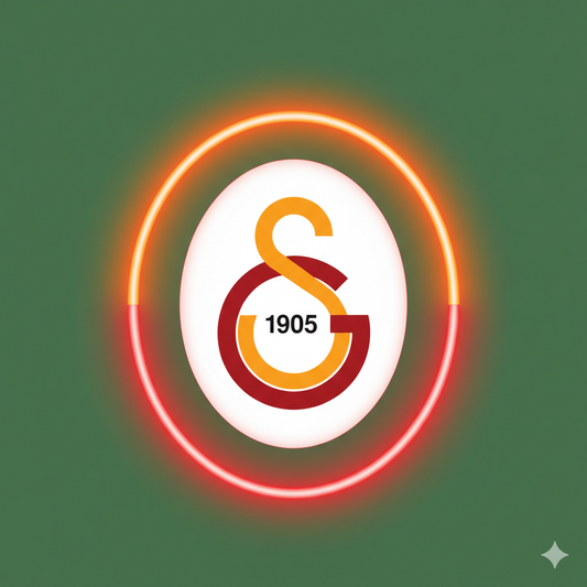 Escudo de futbol  Galatasaray Club, Diseño con medidas metacrilato 40x35cm aproximadamente dependiendo el diseño del escudo con neon led,metacrilato y vinilo color.Alimentacion 12v,cable 2m y cadena para colgar en pared incluido.