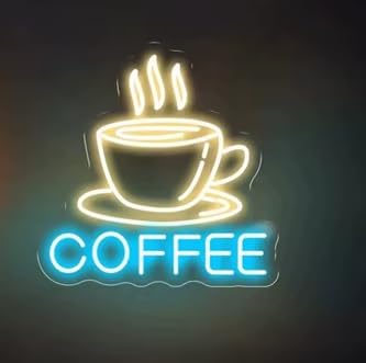 Letrero de Neón LED Personalizado para Restaurante, Hamburguesa, Pizza, Helado, Comida Rápida, Cafetería, Batido, Bar, Decoración de Pared del Hogar alimentacion 12 v medidas 40x40 cm