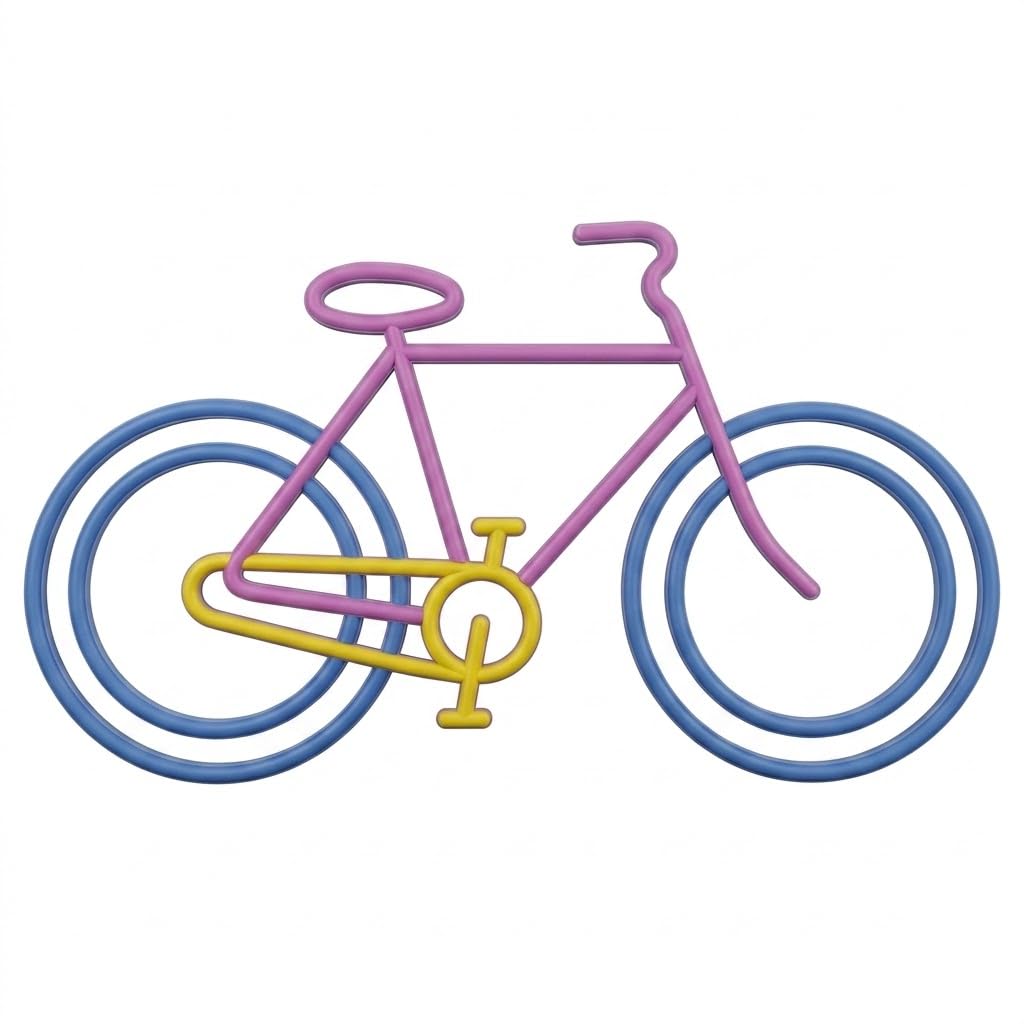 Lámpara de Pared con Diseño de Bicicleta, Luz de Neón, Decoración para el Hogar medidas 40x30cm alimentacion 12 v