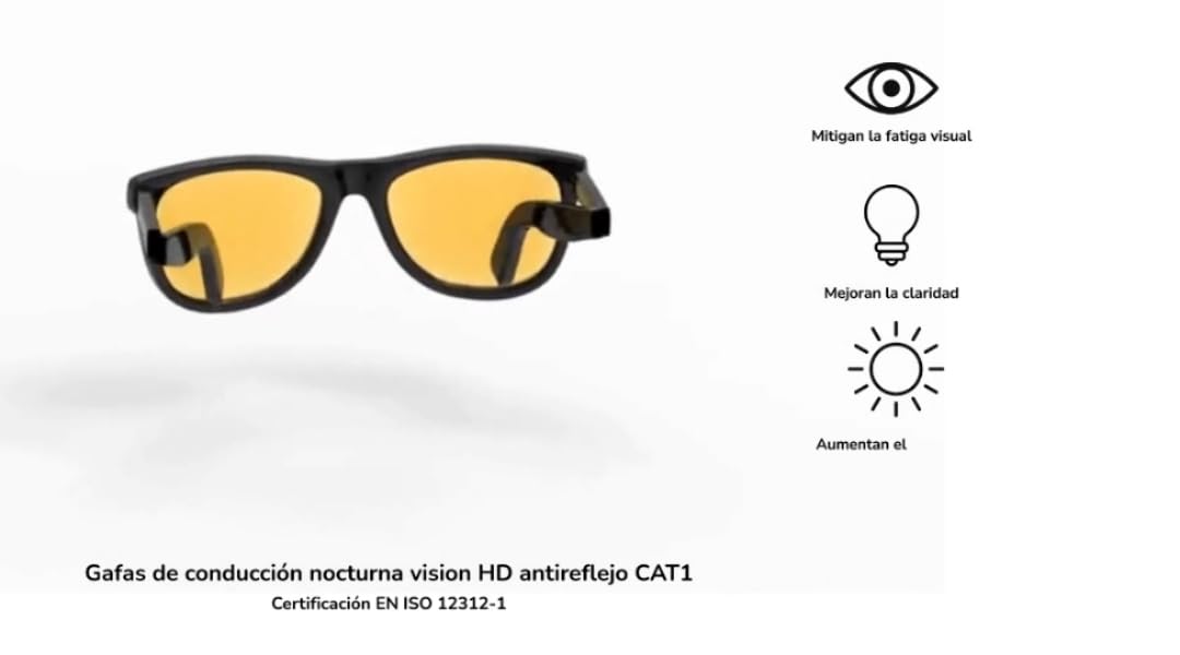Genérico Baliza v16 Homologada DGT - Incluye Gafas de Conducción Nocturna - APP Incluida - Luz de Emergencia con Geolocalizador - Proporciona Geolocalización a la DGT - Color Naranja
