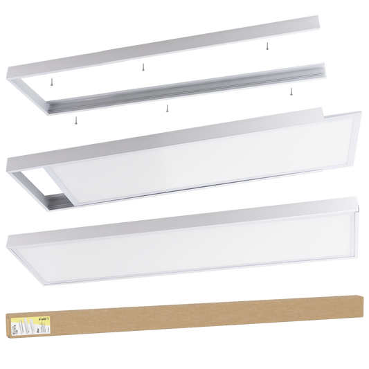 Marco Instalación Superficie Panel Led 1200x300 [BX3-M-P-1200300]