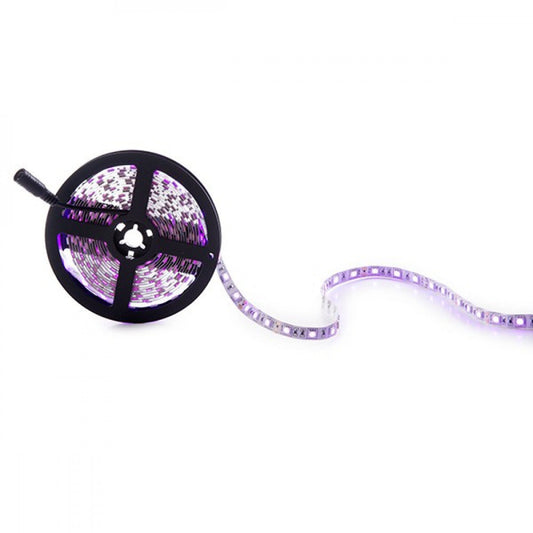 Tira de 300 LEDs 60W 2.100Lm SMD5050 12VDC IP20 Rosa x5M 40.000H  [CA-5050-300-IP25-PI]