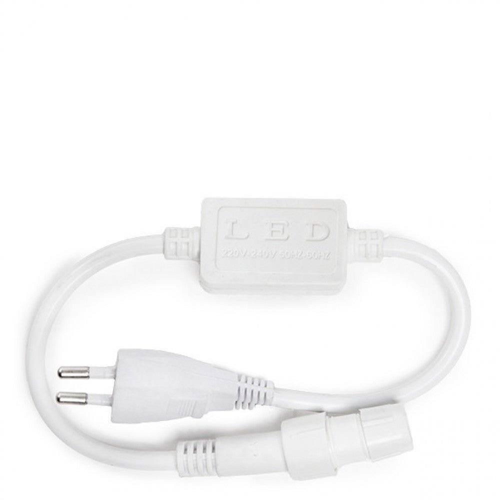 Enchufe Conector Cordón 24 LED F3/M 220VAC IP65