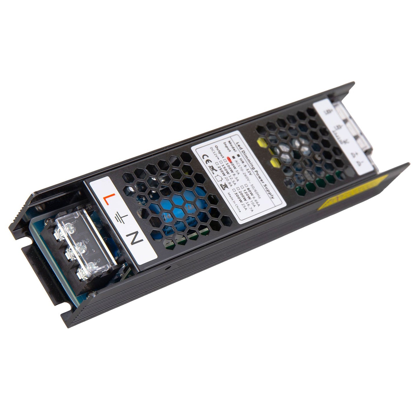 Transformador LED Regulable 0-10V 170-260V 12V 5A 60W IP20 [CP-HRS-60-12]