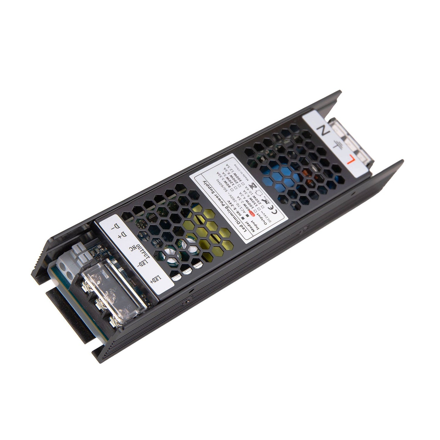Transformador LED Regulable 0-10V 170-260V 24V 2.5A 60W IP20 [CP-HRS-60-24]