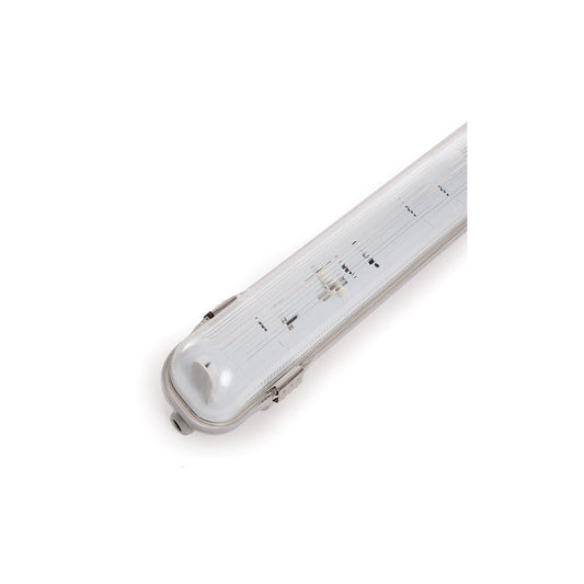 Pantalla Estanca Enlazable  para un Tubo de LEDs 1200mm ABS/PC