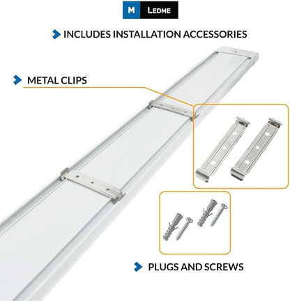 M Ledme - Pantalla LED Lineal Con Led Integrado, Cable De Conexión Incluido.