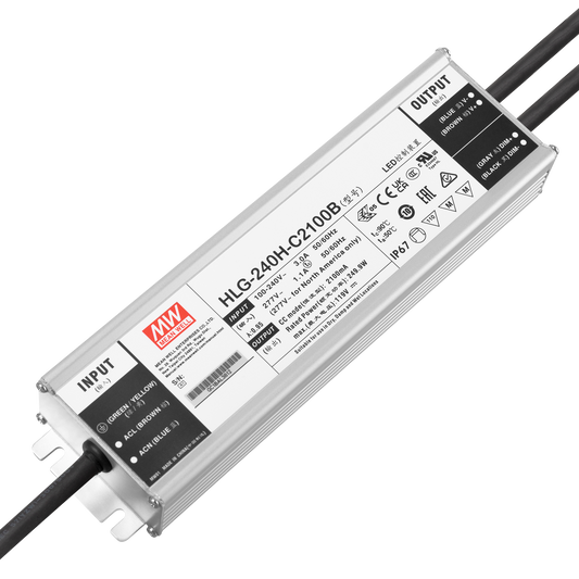 Driver LED Meanwell 240W 90-305VAC 2100A IP67