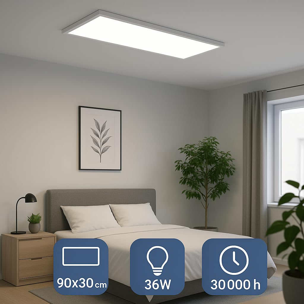 M Ledme - Panel Led de Superficie Rectangular