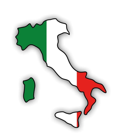 Letrero de Neón LED Italia, Diseño del Mapa Nacional, Iluminación Tricolor Verde-Blanco-Rojo, Montaje en Pared