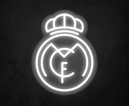 Escudo Neón Personalizado para Decoración, Madrid, Iluminación LED