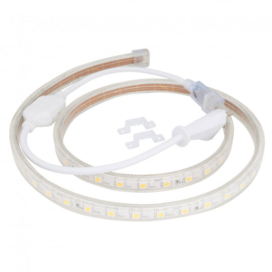 Tira de 60 LEDs/M SMD3528 220VAC x16M 40.000H [GR-3528220VAC16M-0006]-Amarillo