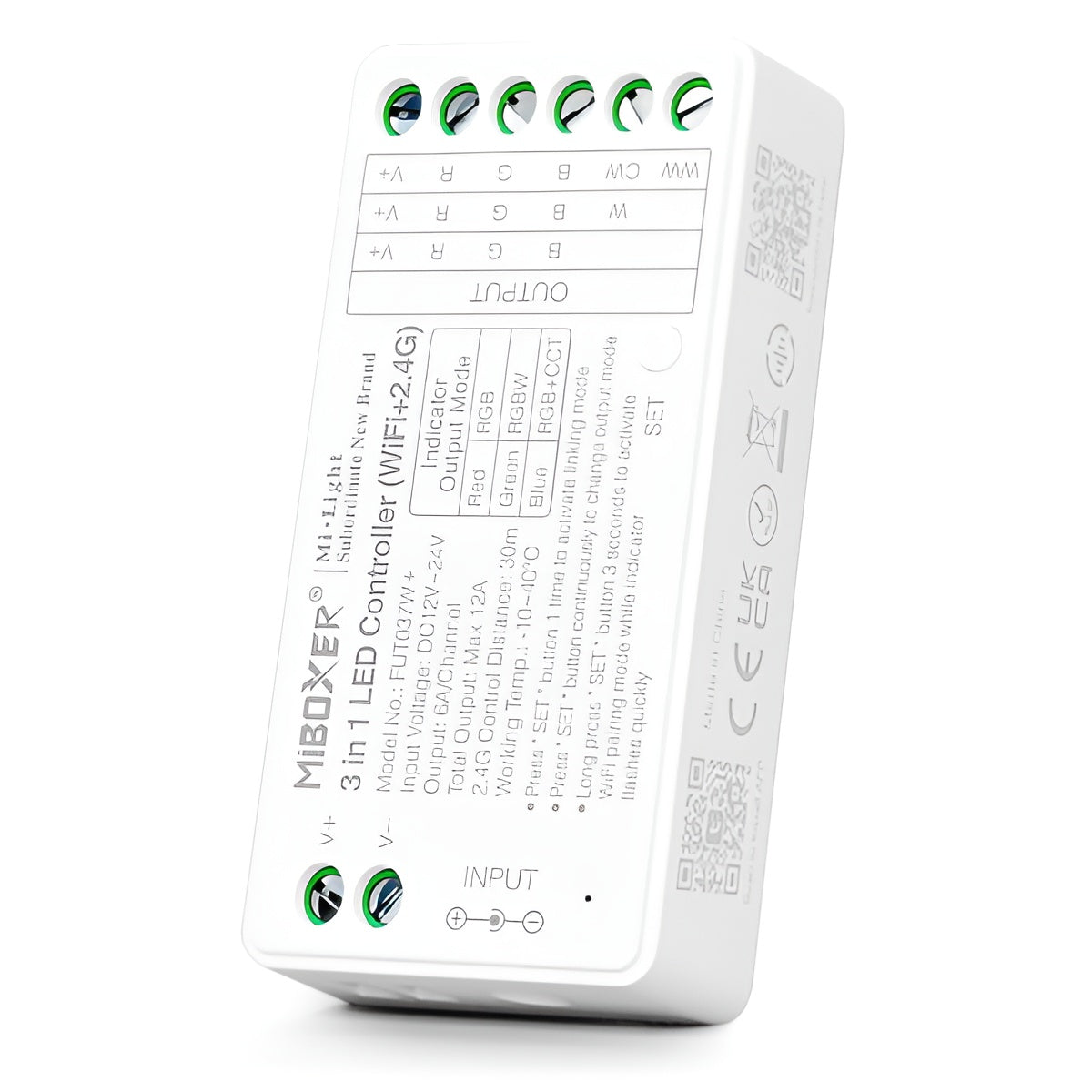 Controlador LED 3 en 1 Wifi/2,4GHz [HLP-FUT037W]