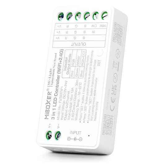 Controlador LED 3 en 1 Wifi/2,4GHz [HLP-FUT037W]