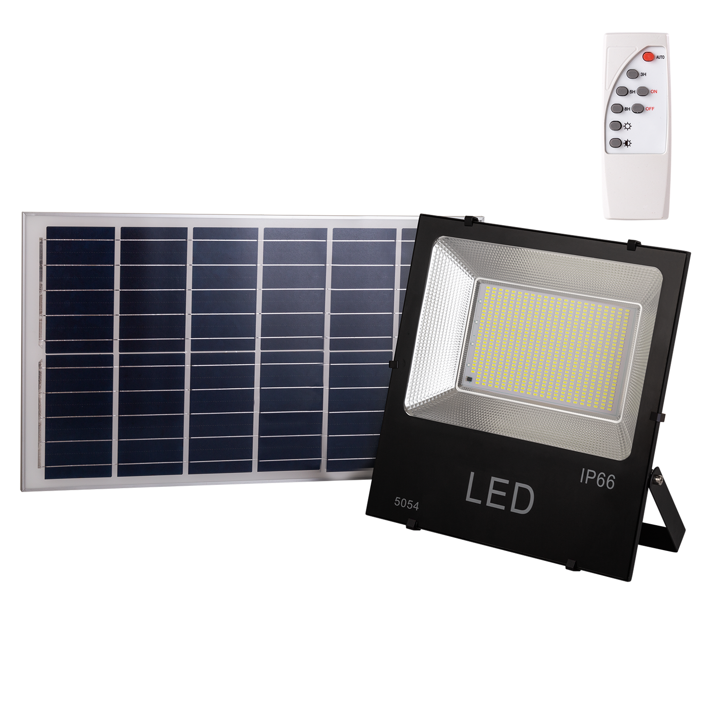 Foco Proyector LED 200W 20.000Lm 6000ºK Solar Sensor 200W + Control Remoto Panel 6V/30W 40.000H  [HO-626006-CW]