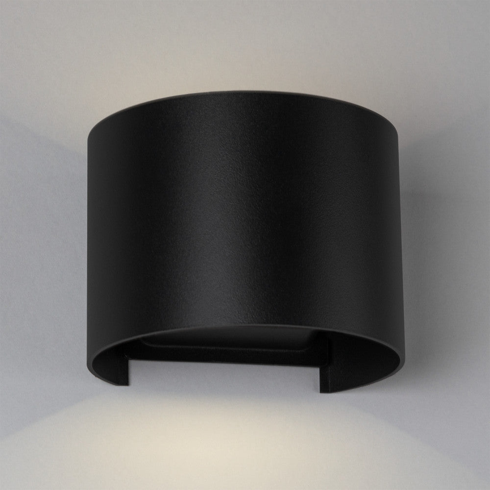 Aplique LED Exterior 2x5W 100Lm/W IP65 Negro 2700ºK [HO-APL07-IP65-B-WW]