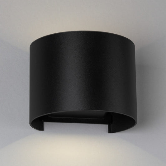 Aplique LED Exterior 2x5W 100Lm/W IP65 Negro 2700ºK [HO-APL07-IP65-B-WW]