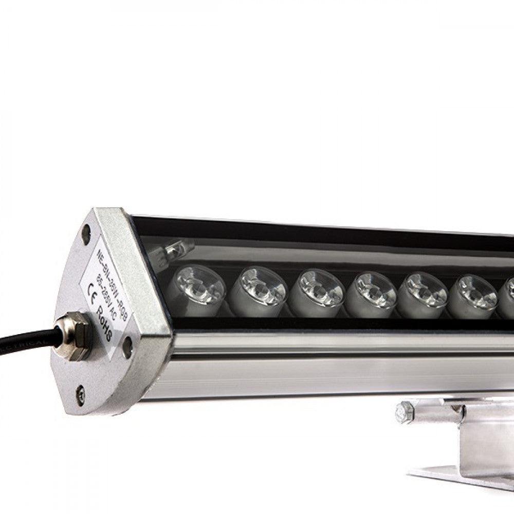 Bañador de Pared LED 36W IP65 RGB Mando 40.000H   [HO-BN-36W-RGB]