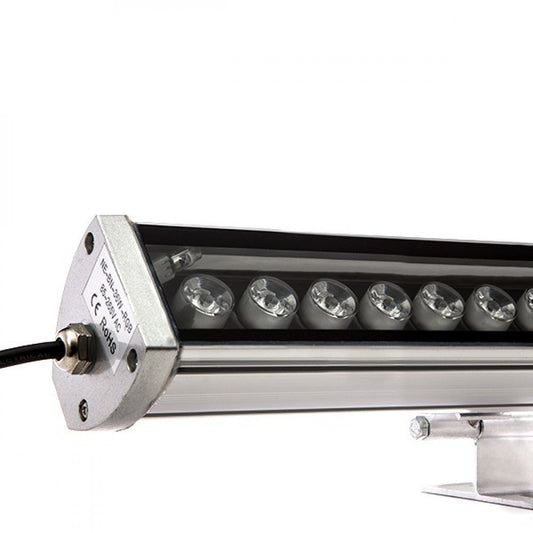 Bañador de Pared LED 36W IP65 RGB Mando 40.000H   [HO-BN-36W-RGB]