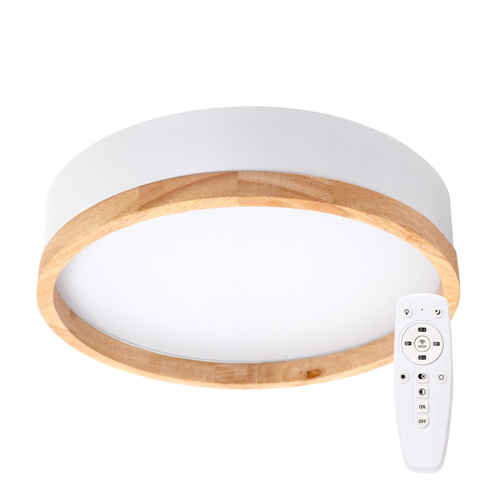 Plafón LED 27W 2.700Lm Redondo BiColor "Maria" CCT (Tonalidad Luz Regulable) 40.000H [HO-CCT-LED05]