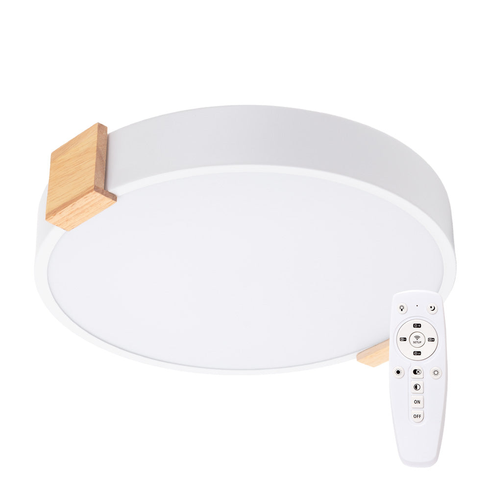 Plafón LED 27W 2.700Lm Redondo BiColor "Sofia" CCT (Tonalidad Luz Regulable) 40.000H [HO-CCT-LED38]